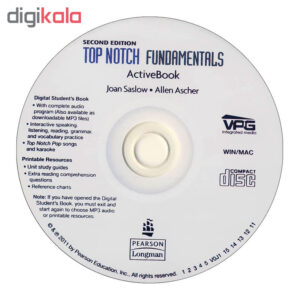 کتاب Top notch Fundamentals B 2nd Edition اثر Joan Saslow And Allen Ascher انتشارات Pearson