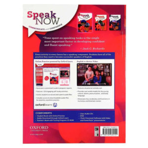 کتاب SPEAK NOW 1 اثر David Bohlke and Jack C. Richards انتشارات OXFORD