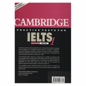 کتاب زبان Cambridge IELTS 1