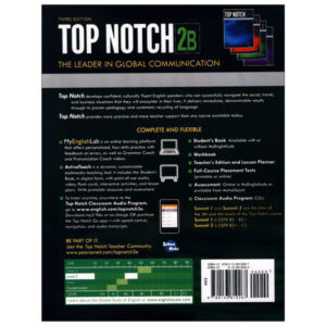 کتاب top notch 2b اثر JOAN SASLOW & ALLEN ASCHER انتشارات زبان مهر