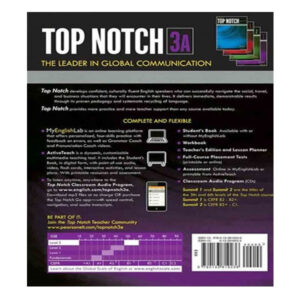 کتاب Top Notch 3 Third Edition اثر Joan Saslow and Allen Ascher انتشارات Pearson دو جلدی