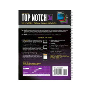 کتاب Top Notch 3 اثر Joan Saslow And Allen Ascher انتشارات سپاهان دو جلدی