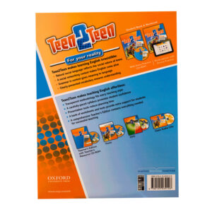 کتاب Teen 2 Teen اثر Joan Saslow and Allen Ascher انتشارات آرماندیس چهار جلدی