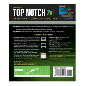 کتاب Top Notch 2 اثر Joan Saslow And Allen Ascher انتشارات آرماندیس 2 جلدی