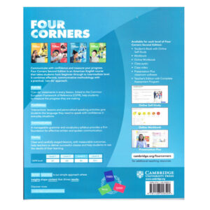 کتاب Four Corners 3 Second Edition اثر Jack C. Richards And David Bohlke انتشارات اشتیاق نور